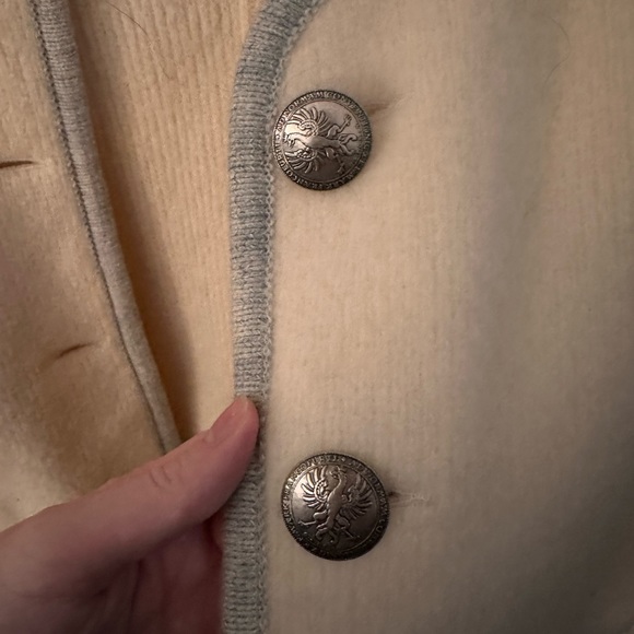 Stapf Austria Women's 100% Wool Button Sweater Size 34 - Picture 2 of 8